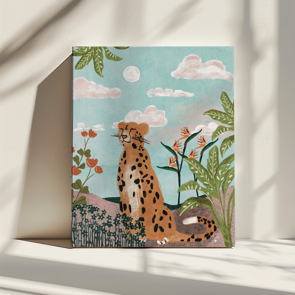 Leopard In Jungle  Erum Khalili.png | Canvas
