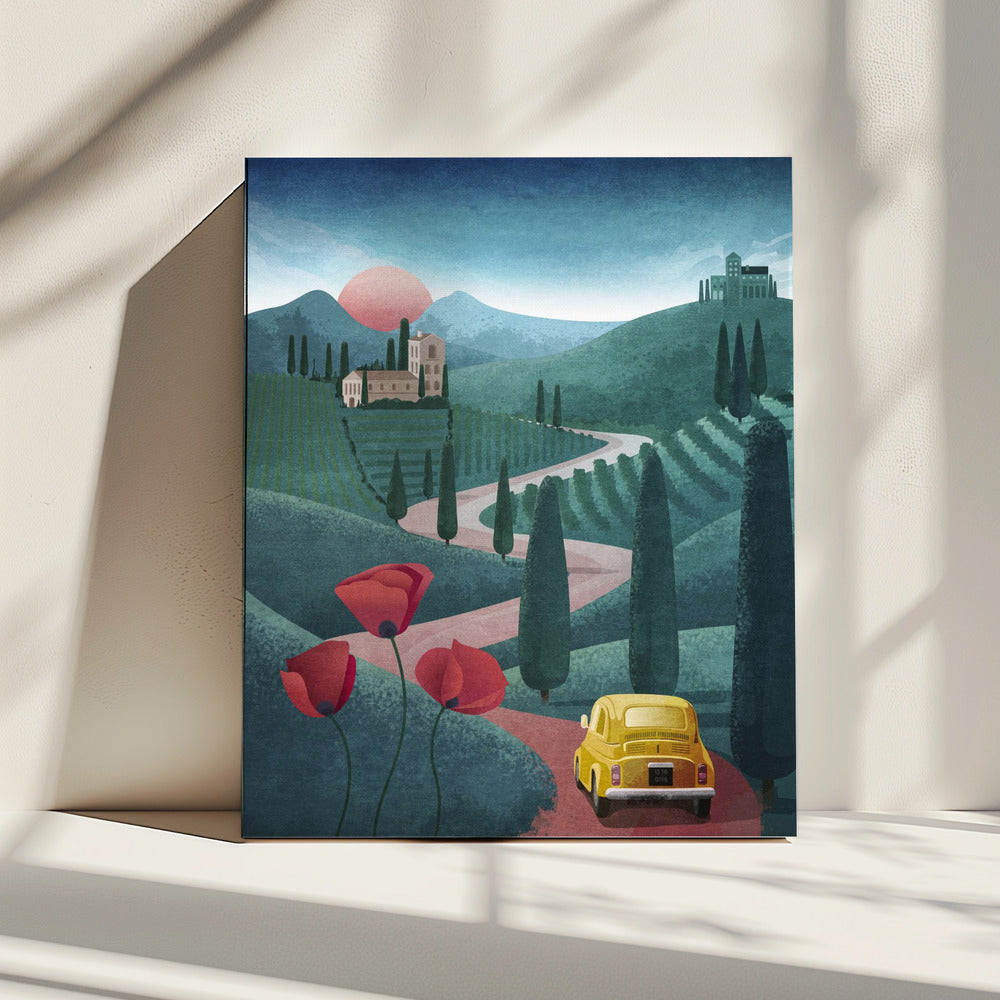 Sunset Journey | Canvas