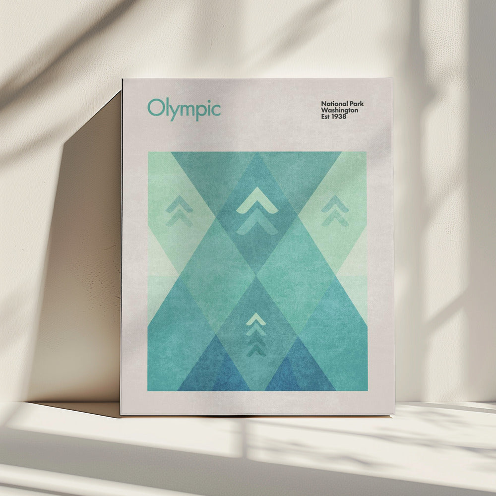 Geometric Peaks | Canvas
