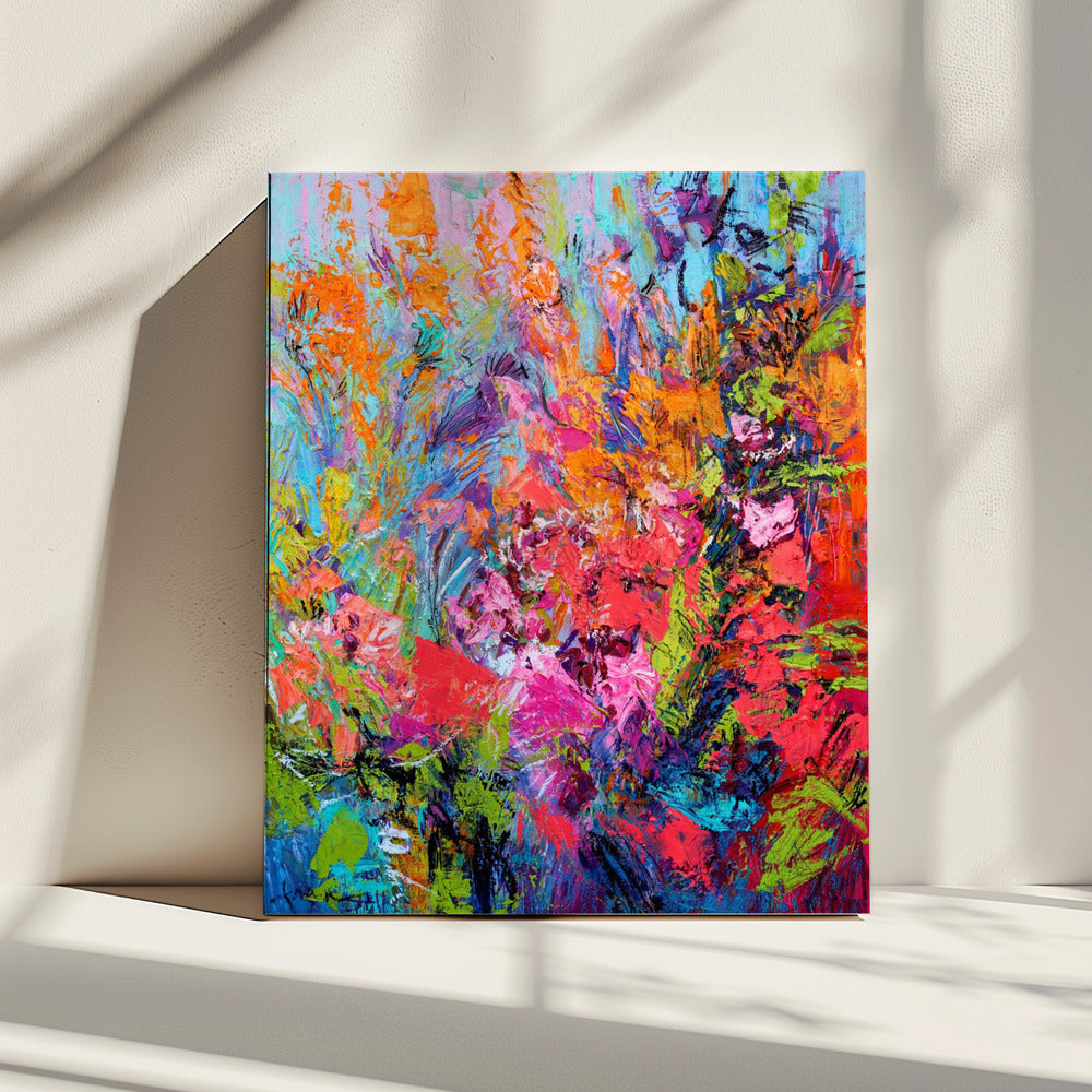 Ethereal Blossom Glow | Canvas