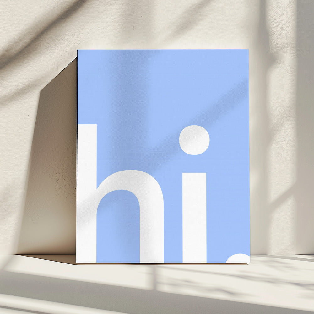 Bold Greeting | Canvas