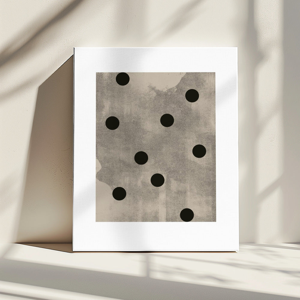 Monochrome Circles | Canvas