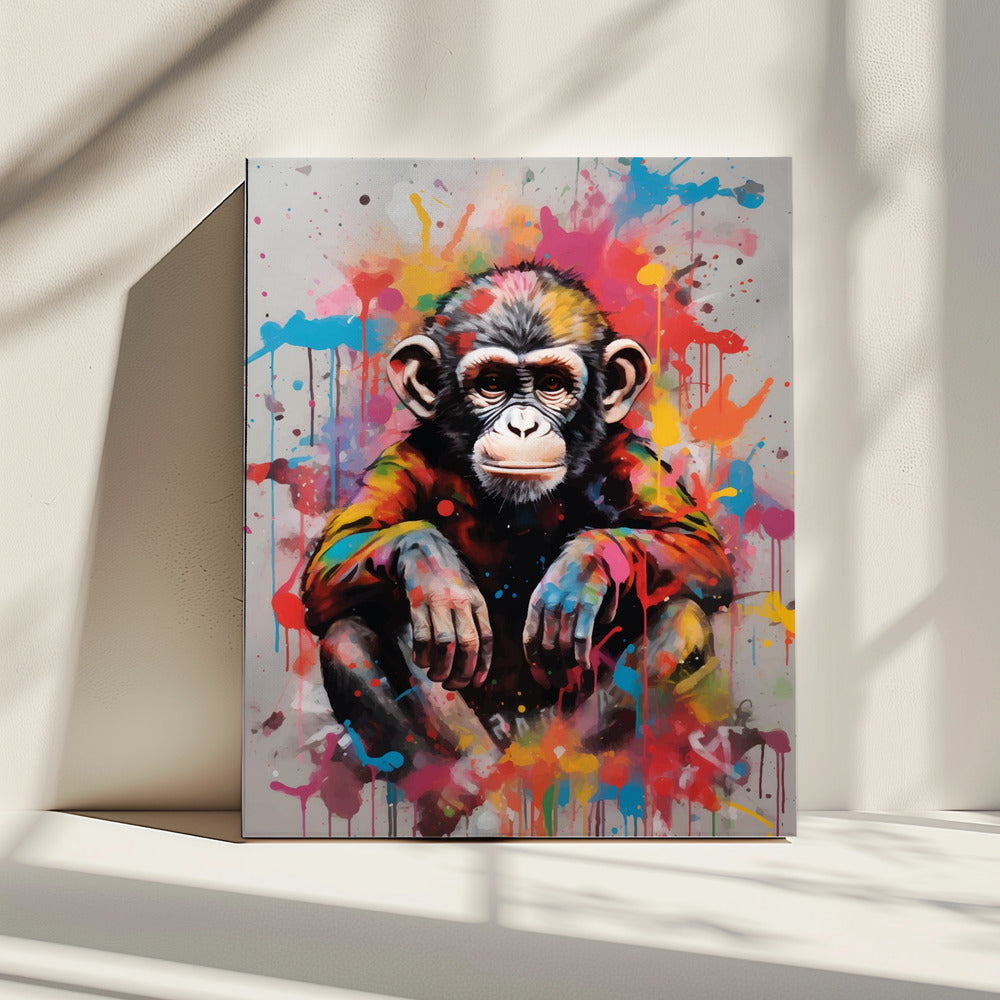 Monkey Pop Art | Canvas