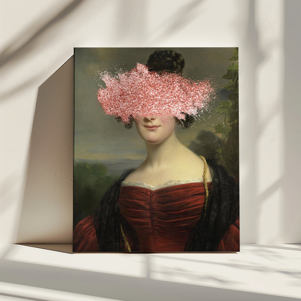 Renaissance Sparkle Splash - Altered Art | Canvas