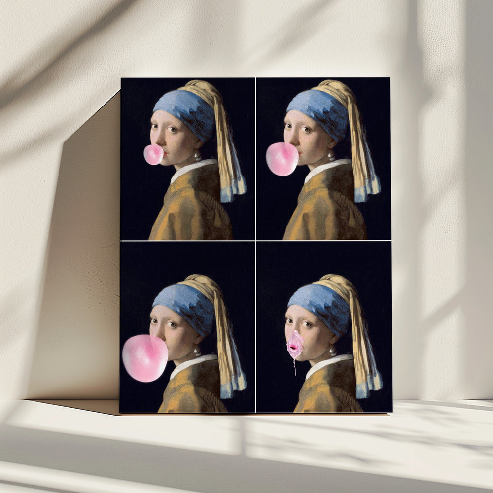 Pearl Gum Explosion | Canvas