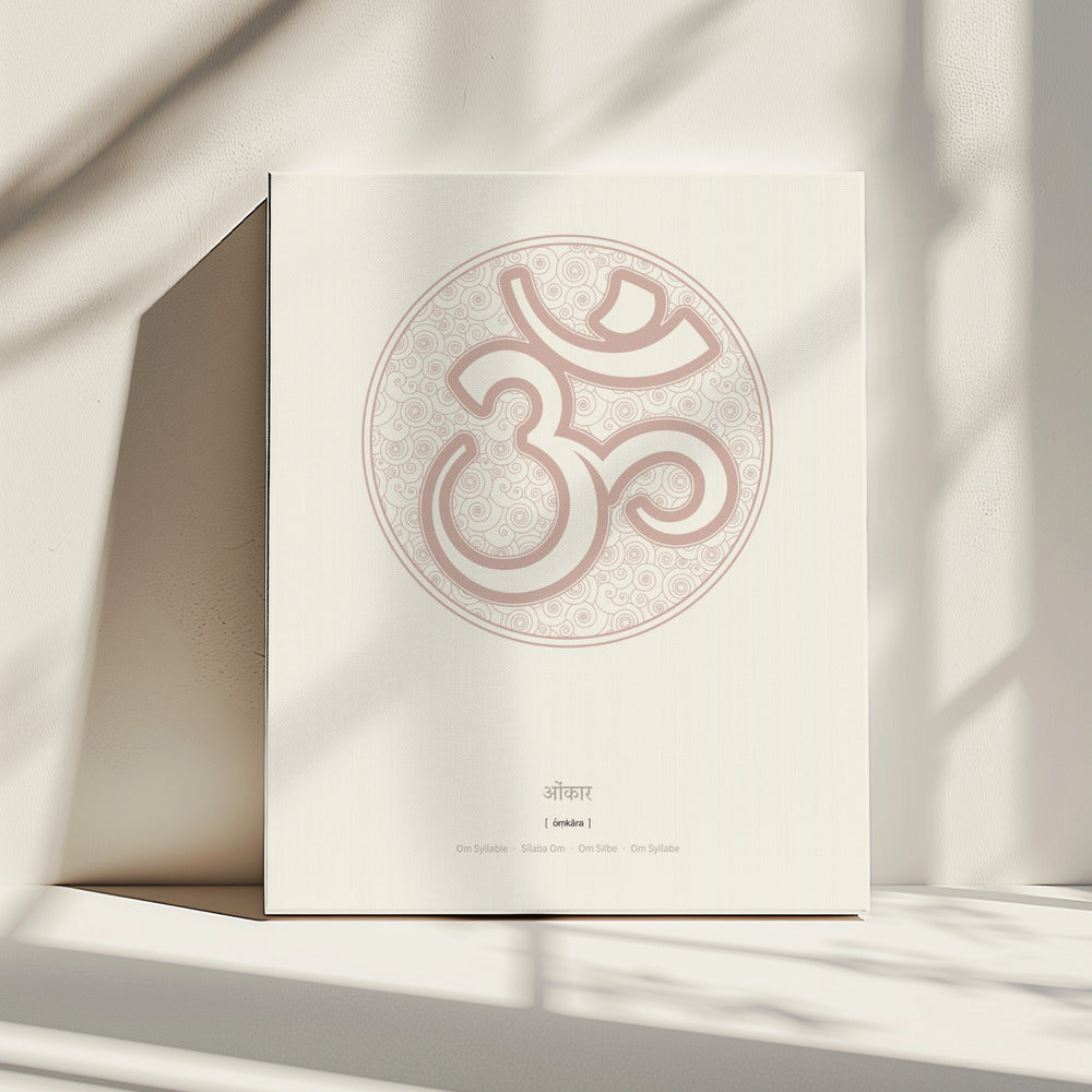 Om Syllable | Canvas