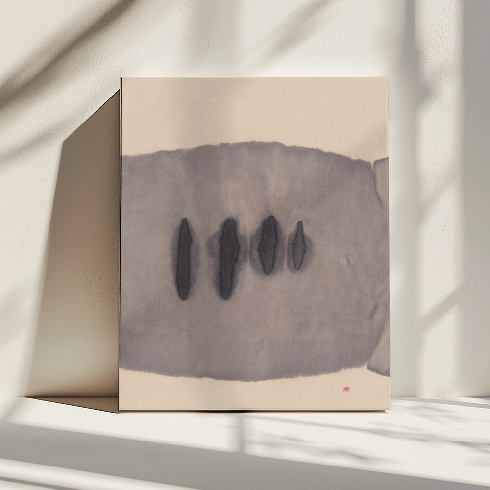 Study N°1 | Four Cypresses In a Zeppelin | Canvas