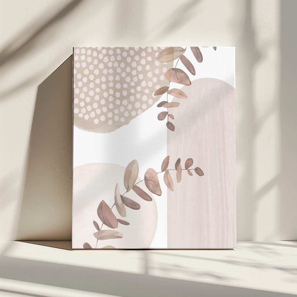 Boho In Neutral 1 | Canvas