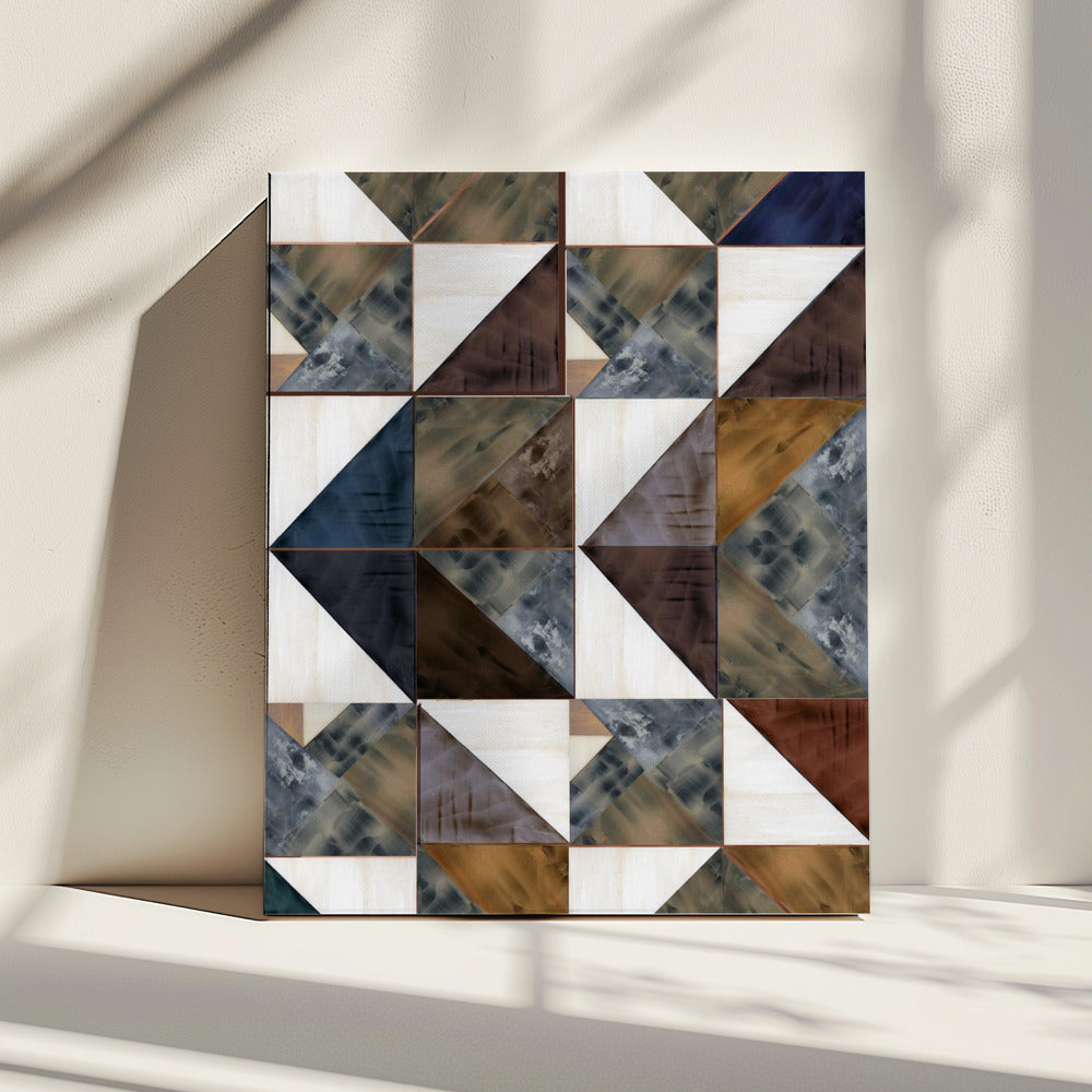 Sepia Inlay 2 | Canvas