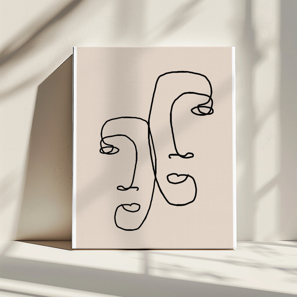 Curved Reflections | Canvas