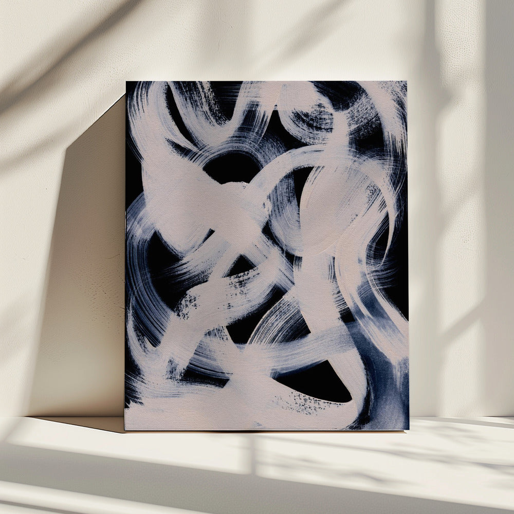 Abstract Brush Strokes 164 | Canvas