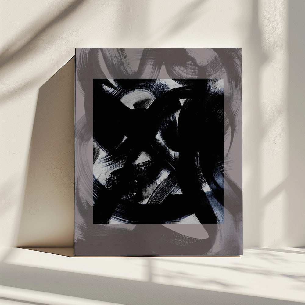 Abstract Brush Strokes 164Y | Canvas