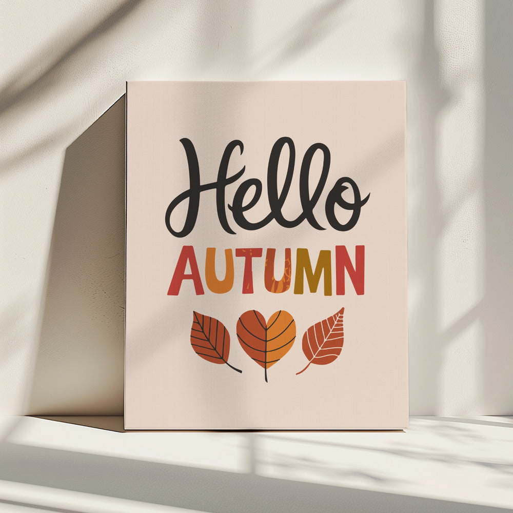 Hello Autumn | Canvas