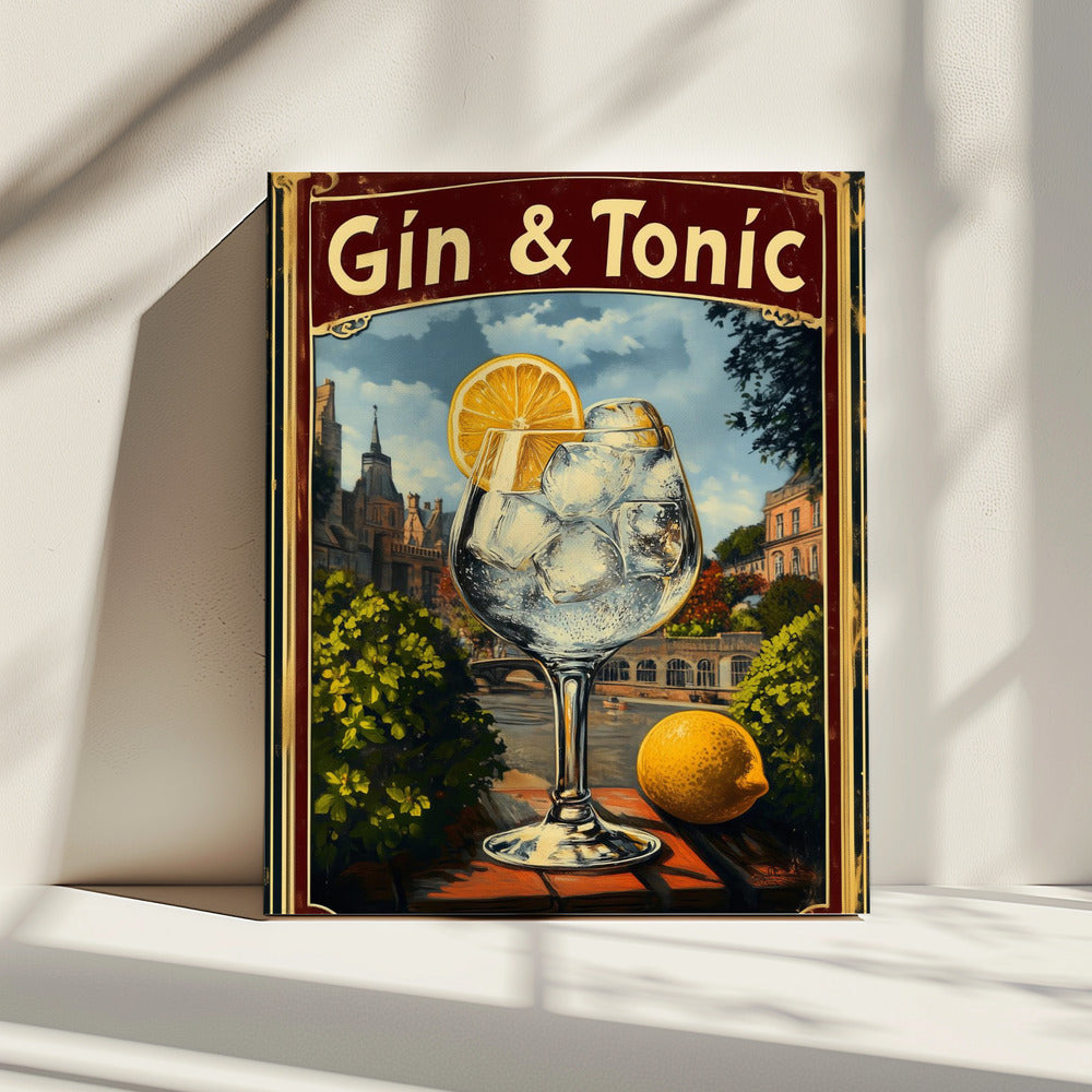 Gin &amp; Tonic Vintage | Canvas
