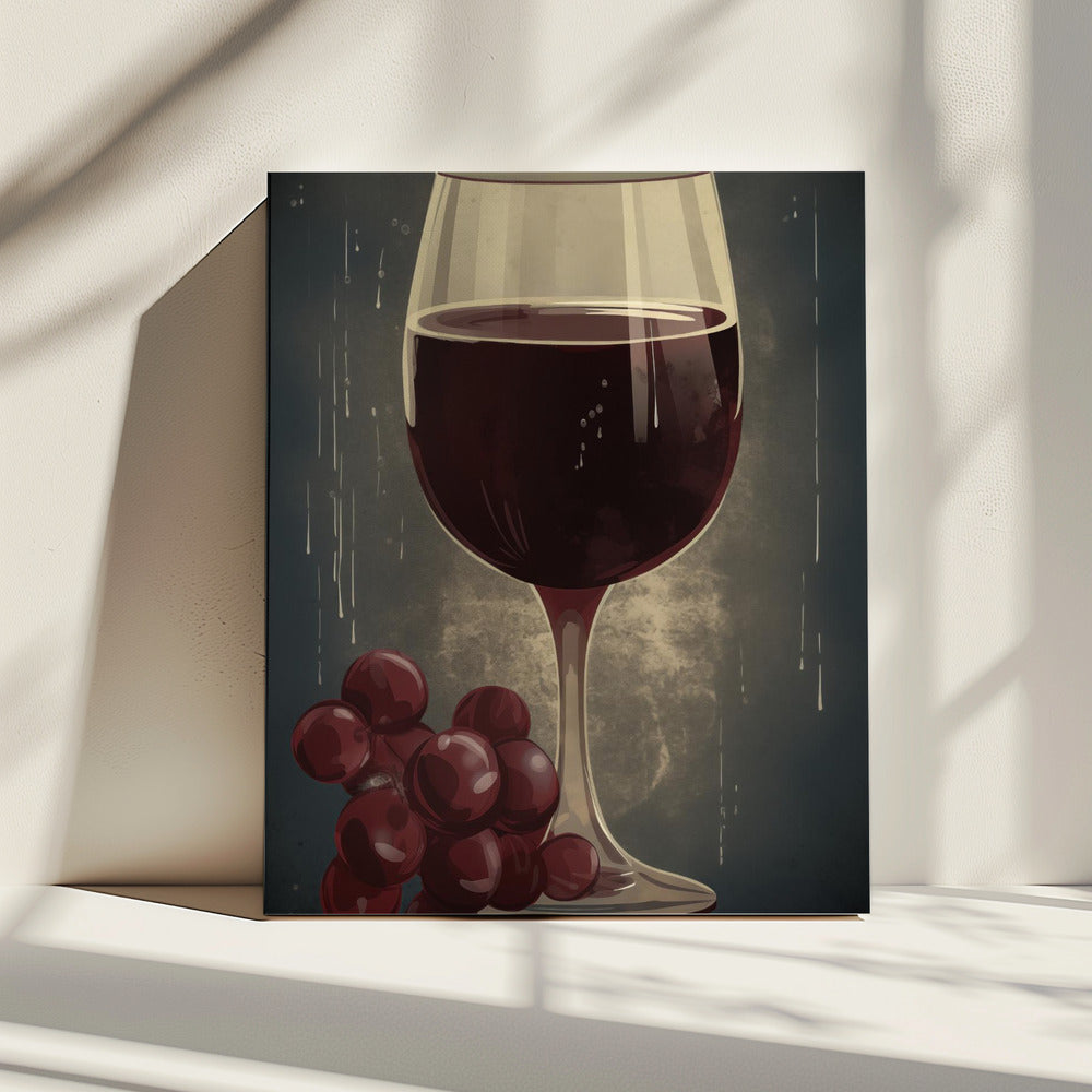 Red Red Wine No 1 | Canvas