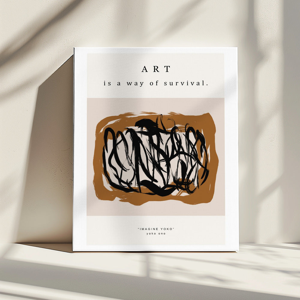 Survival Scribbles | Canvas