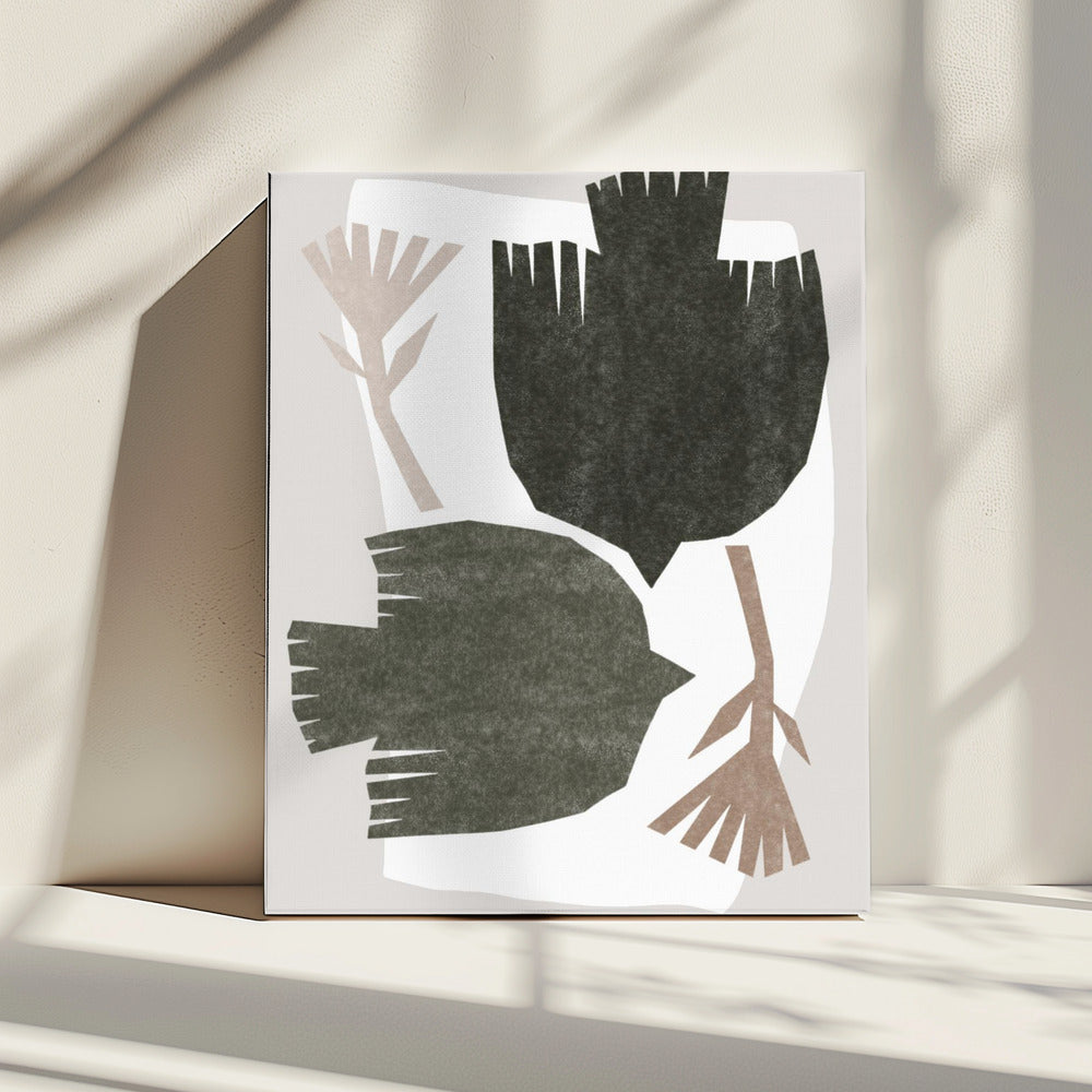 Abstract Birds Flight | Canvas