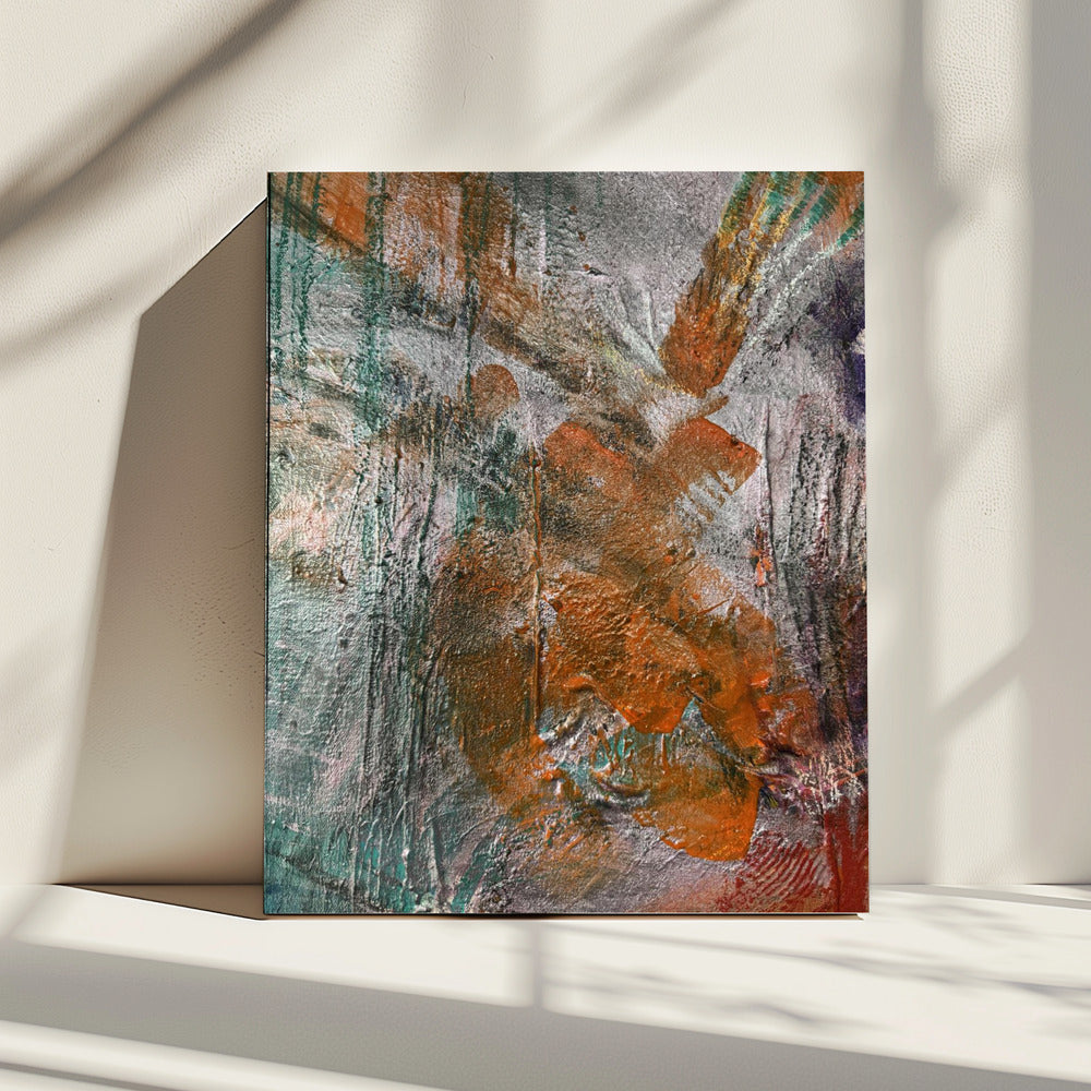 Whispers of the Rustic Geode | Canvas