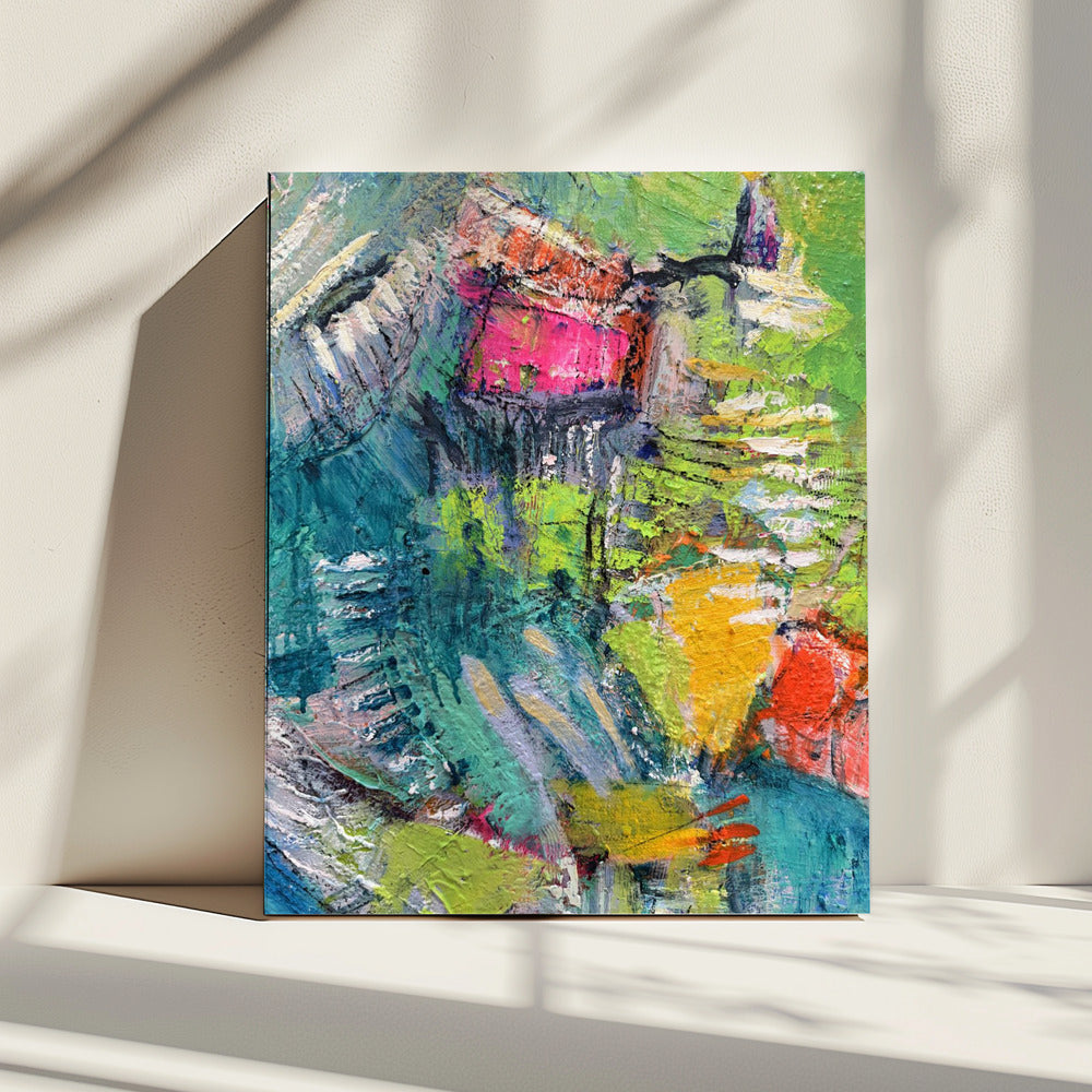 Expressionist Colorful Abstract | Canvas