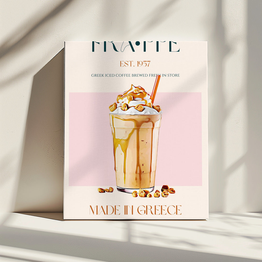 Greek Frappe Delight | Canvas