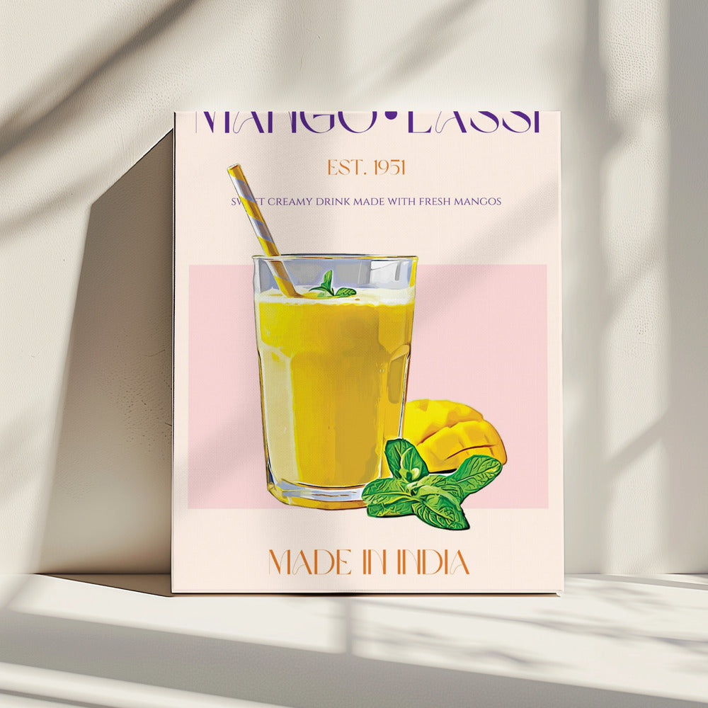 Mango Lassi Delight | Canvas
