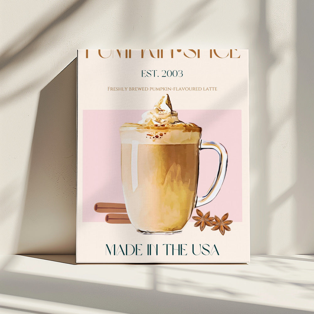 Autumn Latte Delight | Canvas