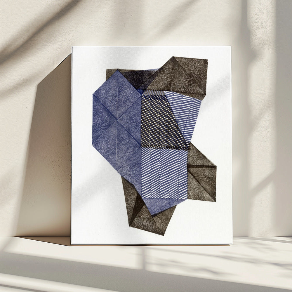 Polygonal shape XV. | Canvas
