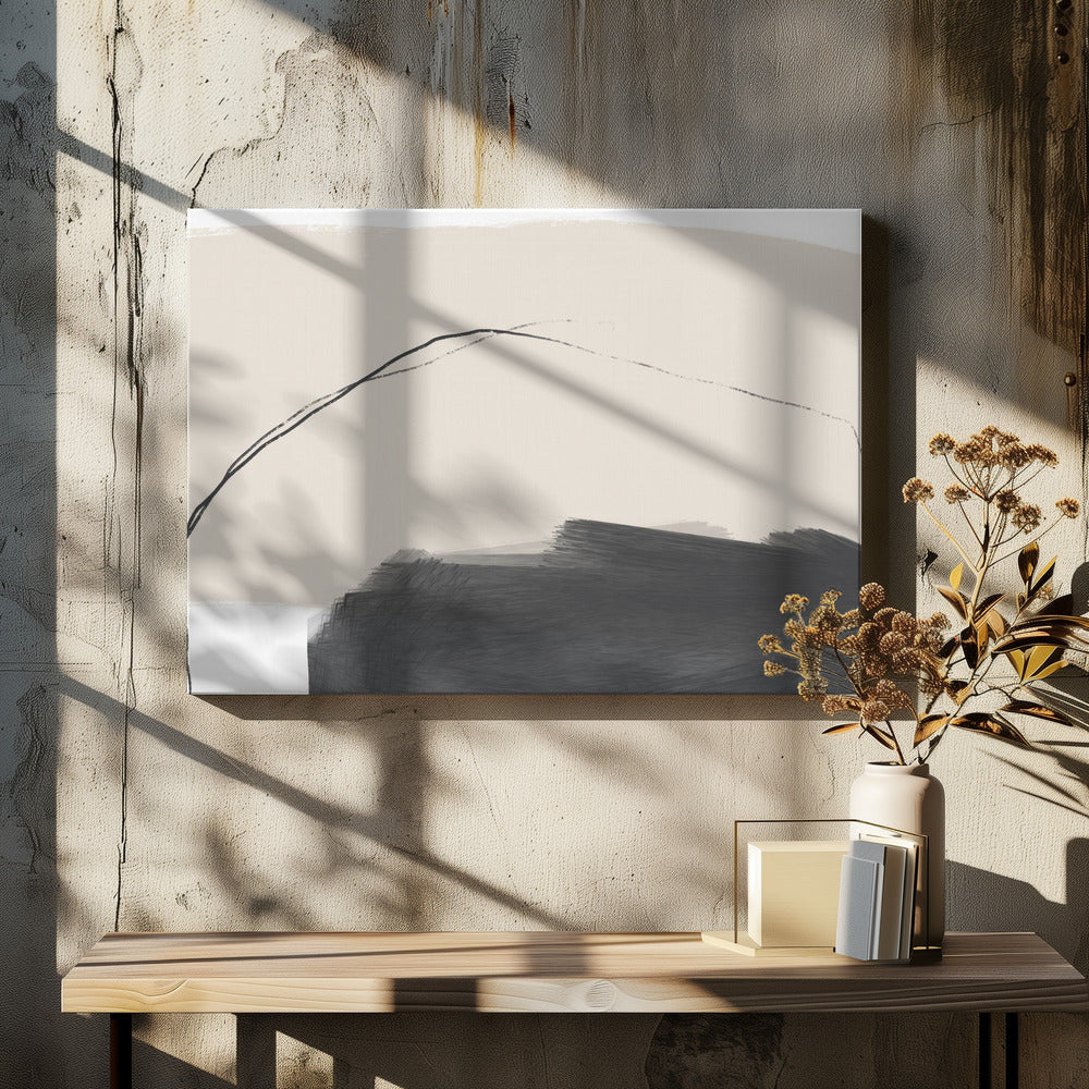 Serene Contours | Canvas