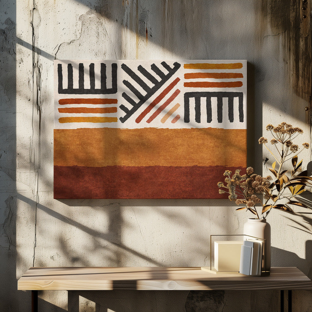 Patterned Earth | Canvas
