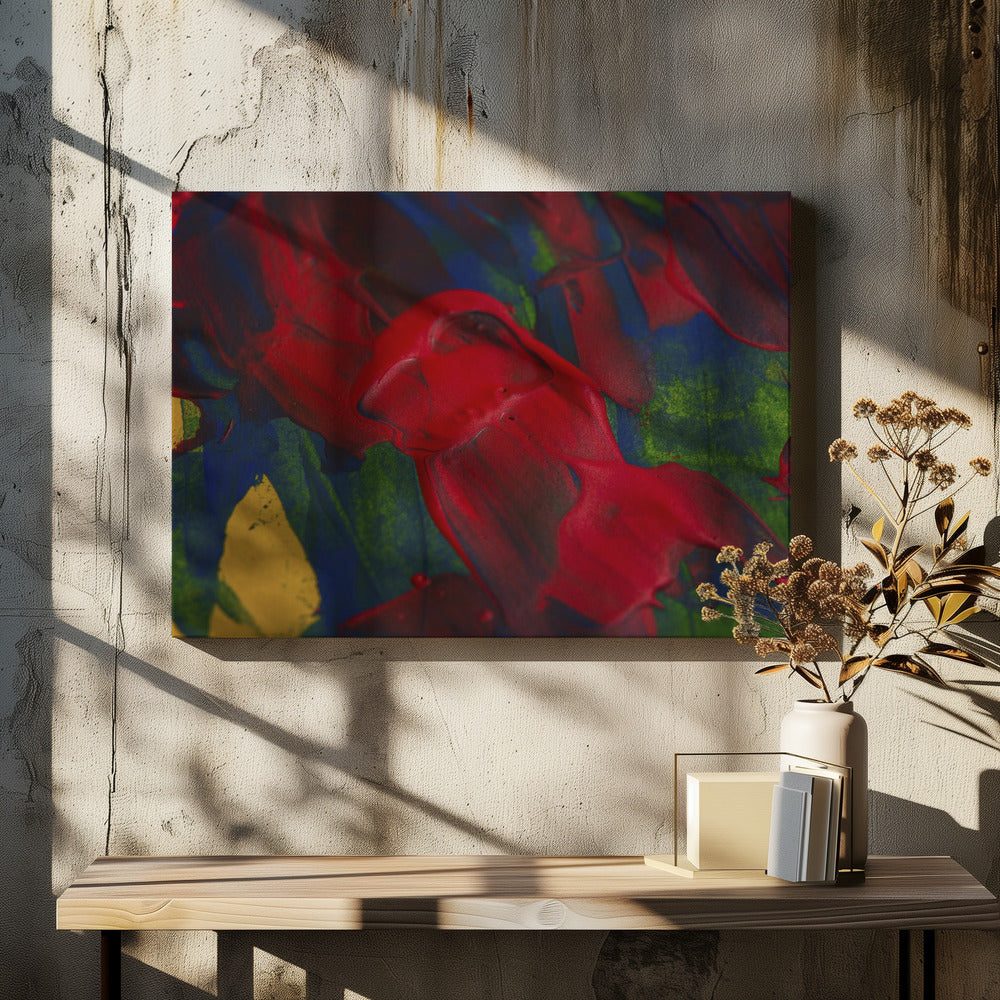 colored paints | Canvas