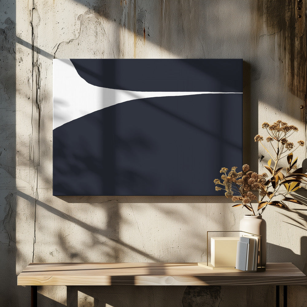 Monochrome Horizon | Canvas