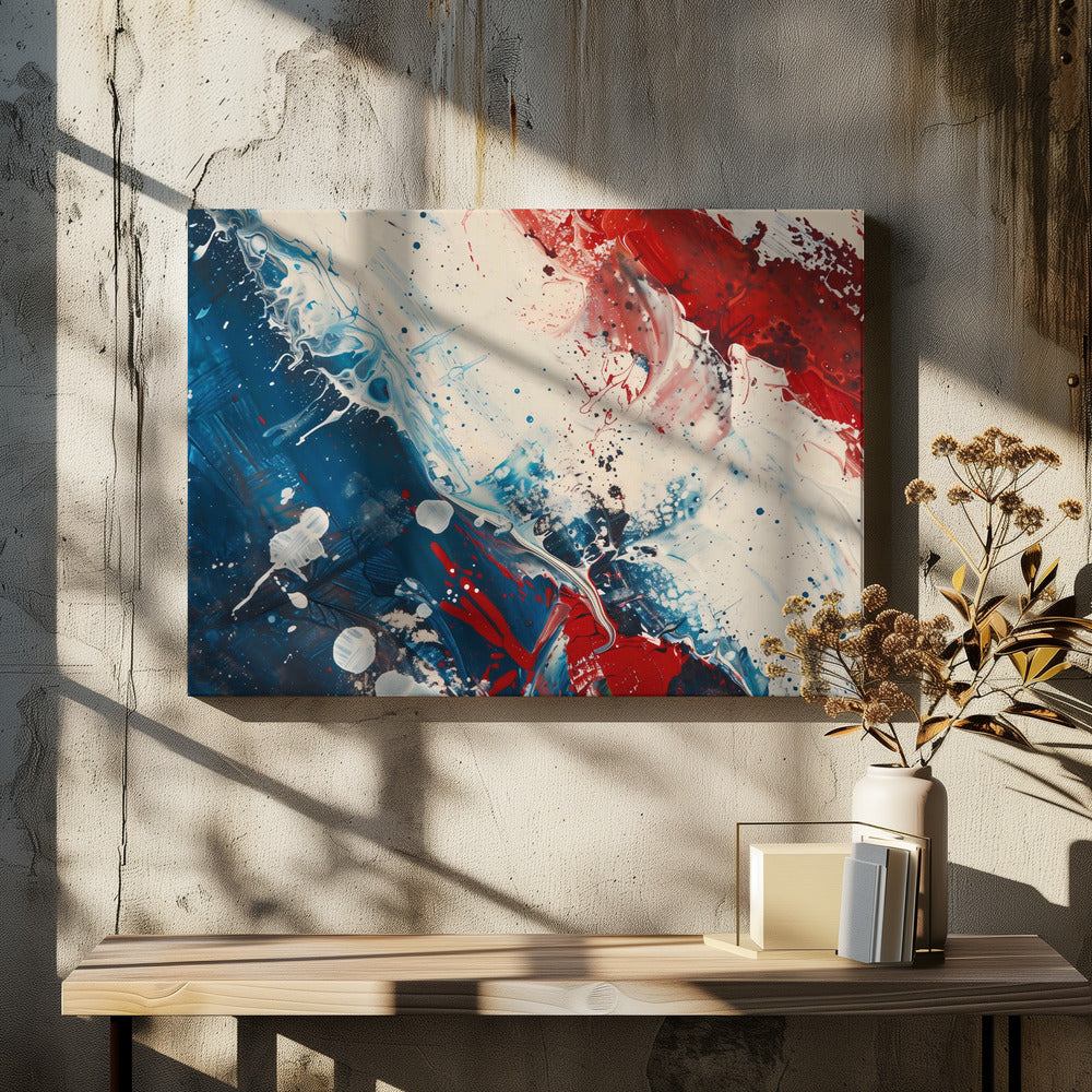 Red White and Blue | Canvas