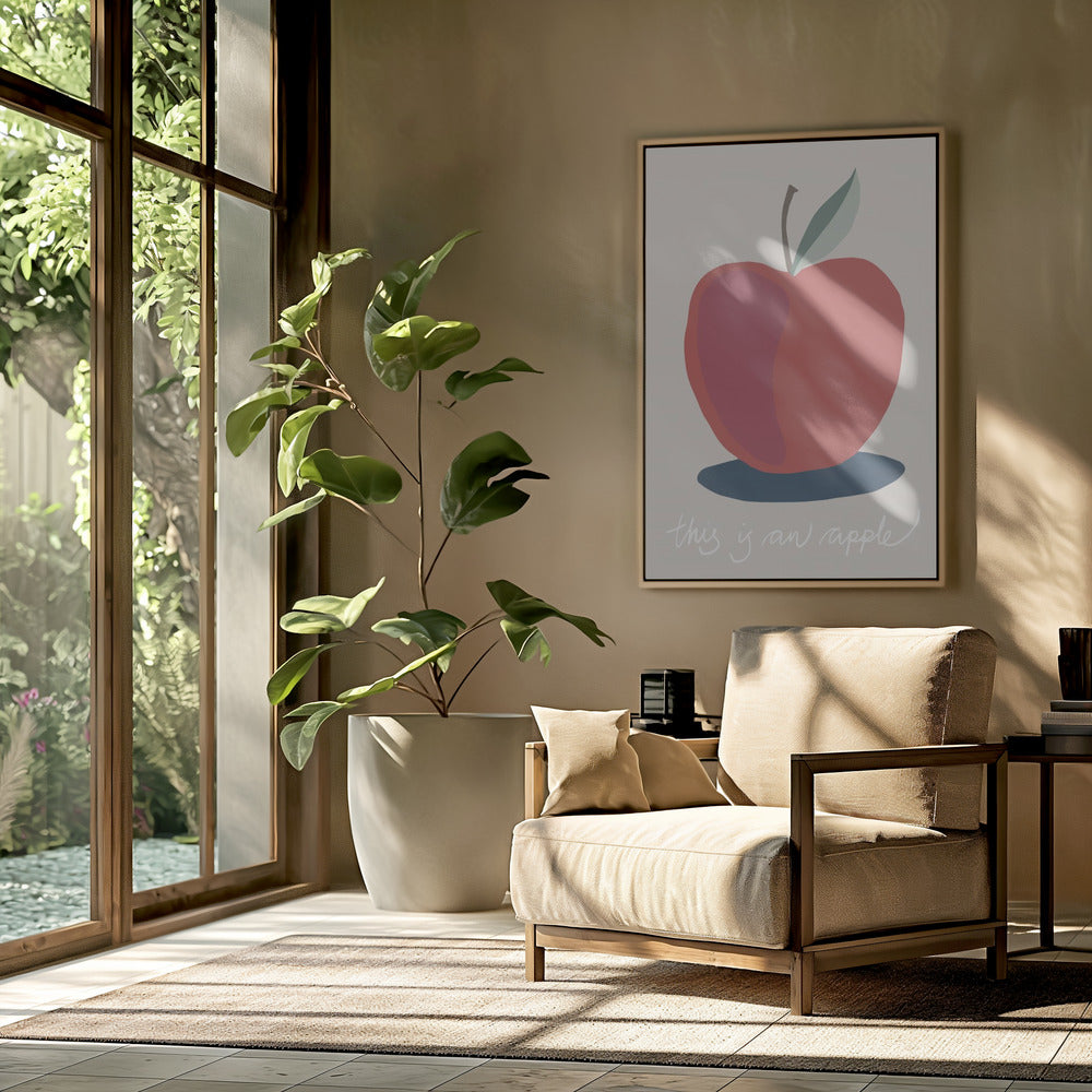This is an Apple | Poster