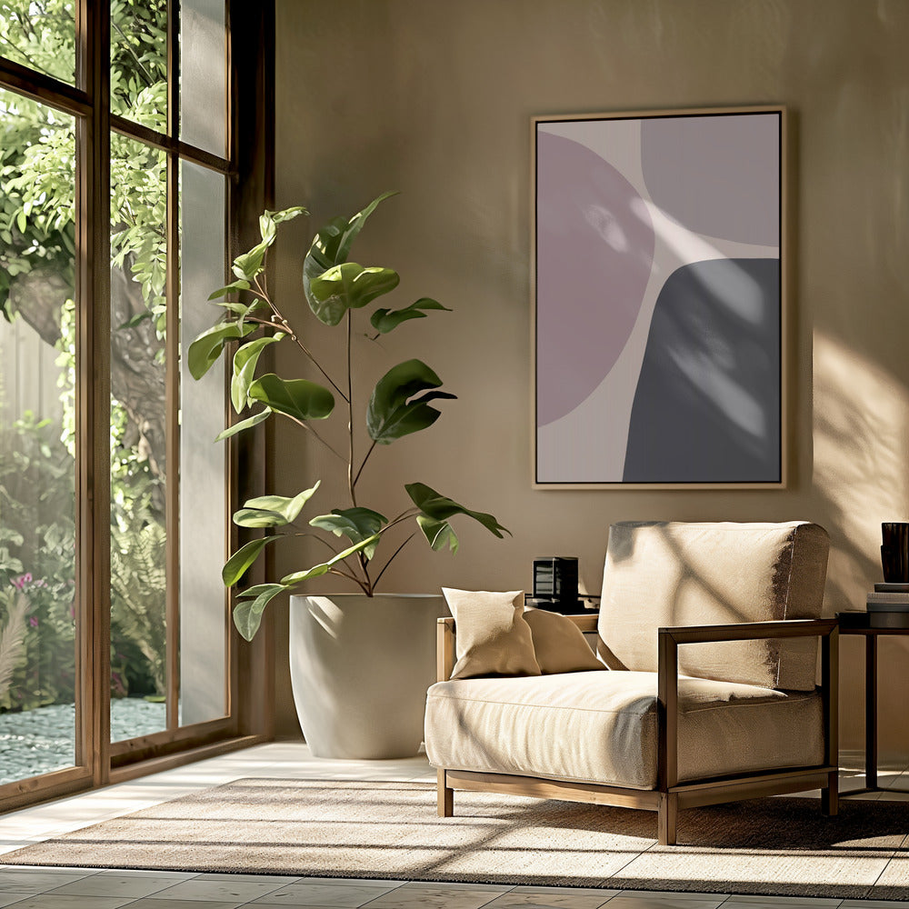 Muted Shapes Harmony | Poster