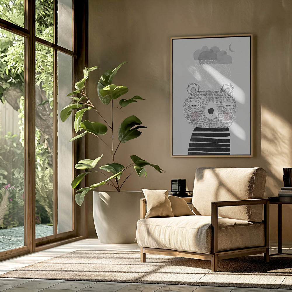 Dreamy Bear Clouds | Poster