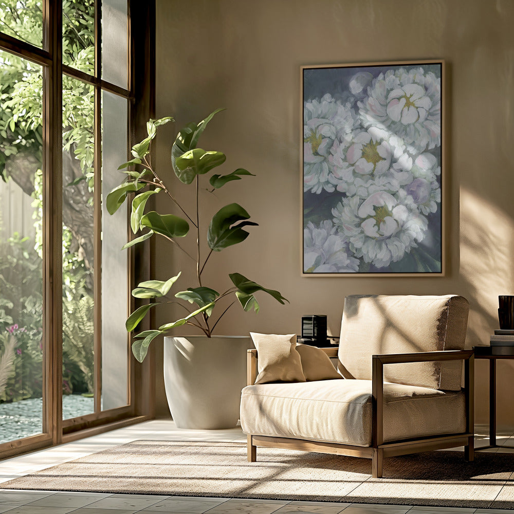 Willoh painterly peonies | Poster