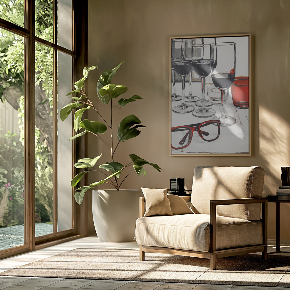 Wine &amp; Reflection | Poster