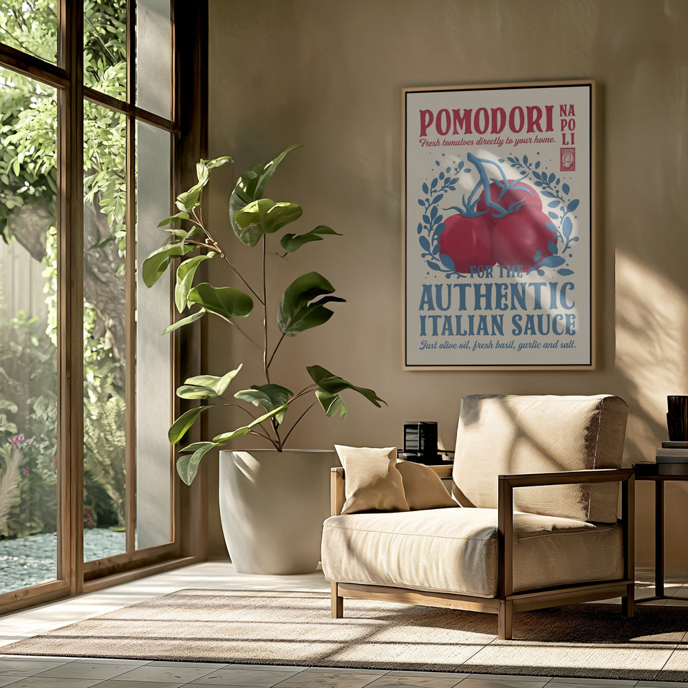 Pomodori Kitchen print | Poster