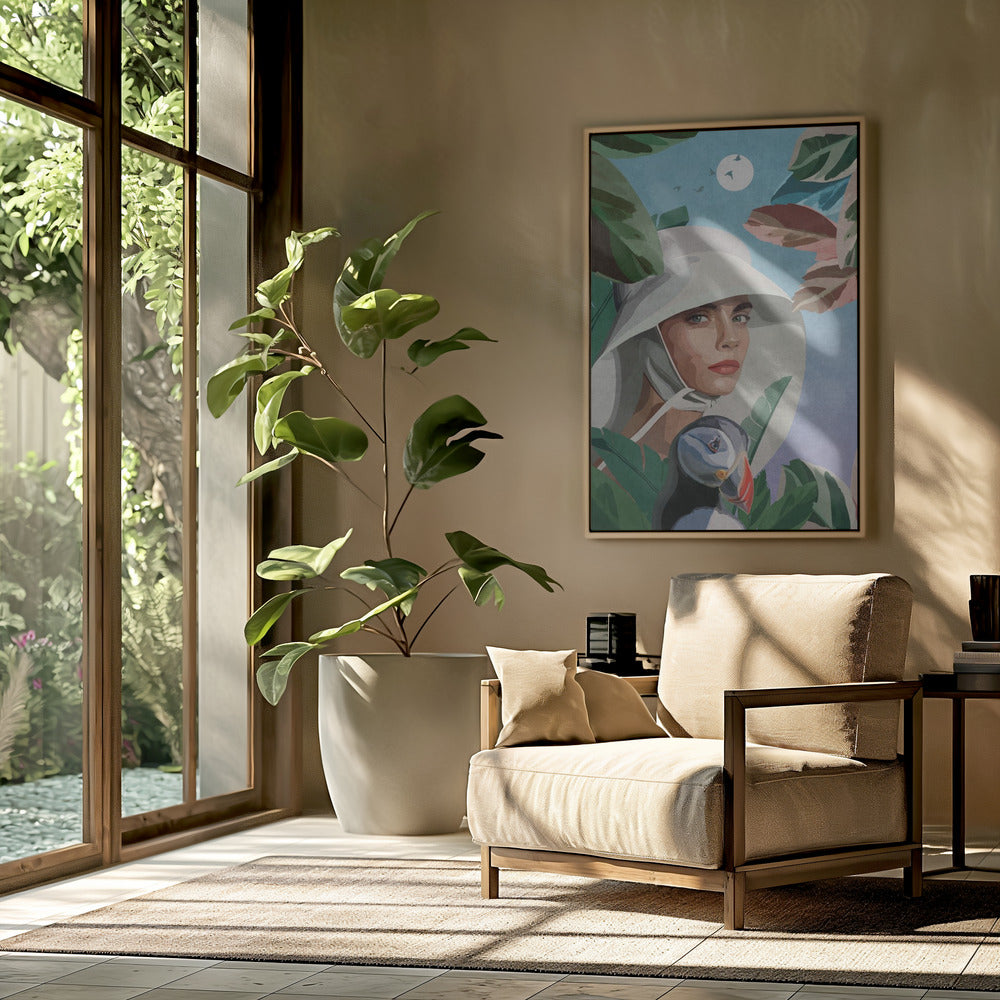 Puffin Dreamscape | Poster