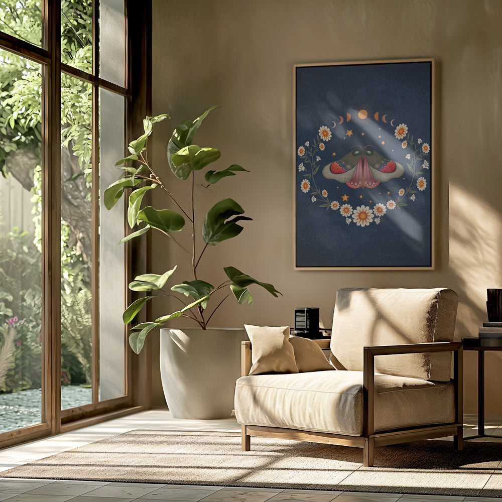 Lunar Moth Harmony | Poster