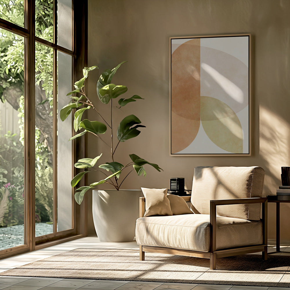 Aqua Shapes4 Kopie | Poster