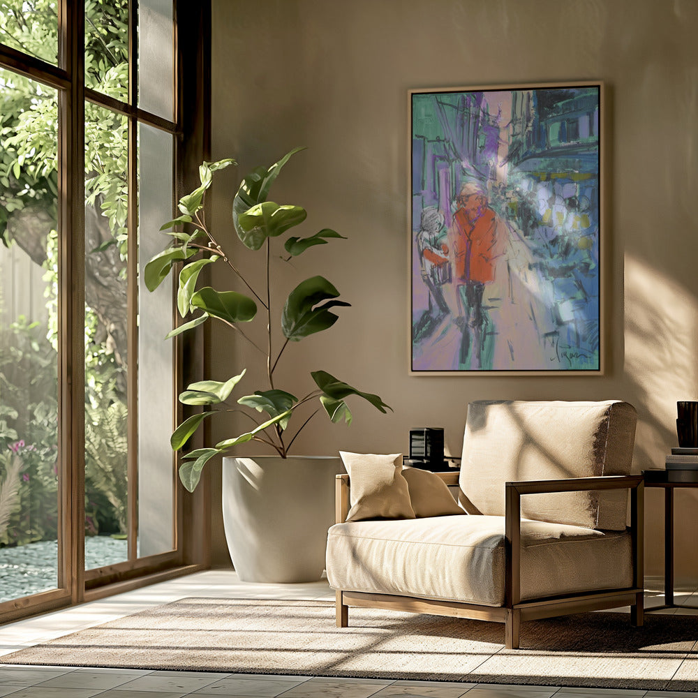 Vivid Street Stroll | Poster