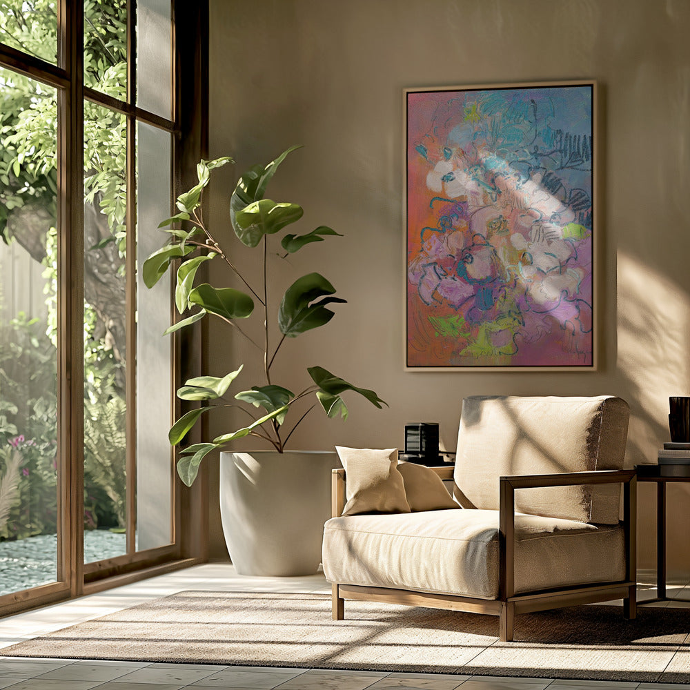 Floral Dreamscape | Poster