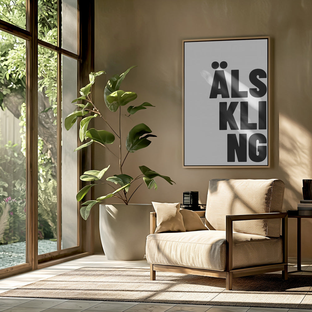 Bold Letters of Love | Poster