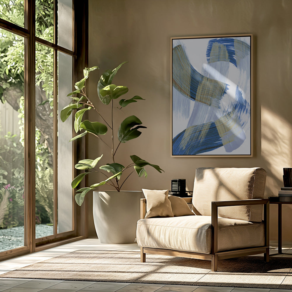 Abstract Brush Strokes 13 | Poster