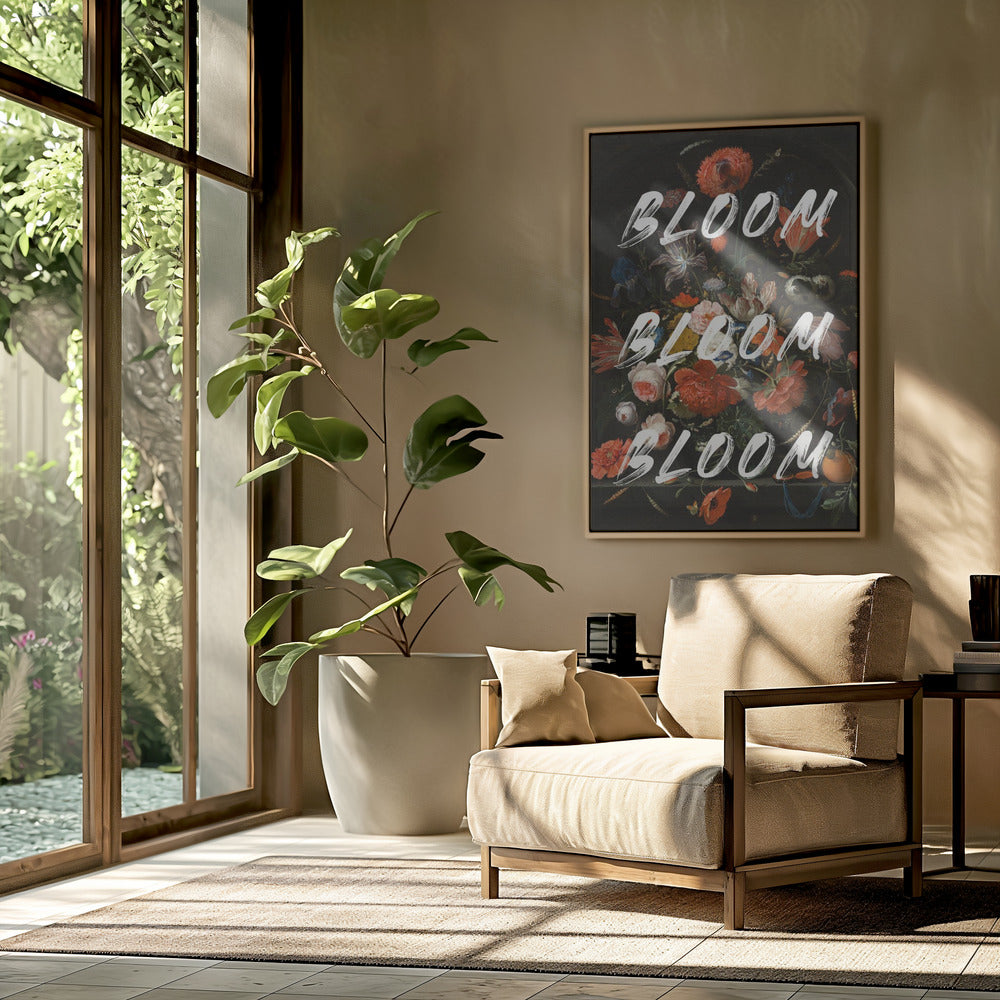 Bloom Vintage Flowers | Poster