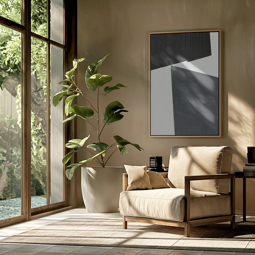 Jagged Edge Abstract 1 | Poster