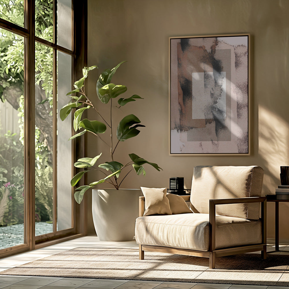 Abstract Brush Strokes 17y | Poster