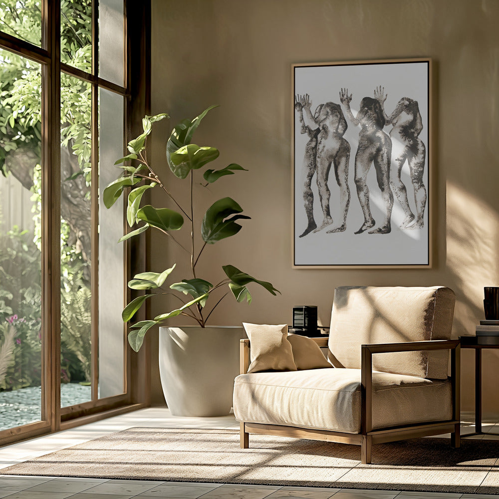 4 Figures (headless) | Poster