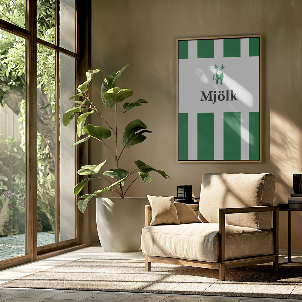 Mjölk Röd | Poster